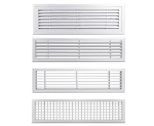 Load image into Gallery viewer, Central air-conditioning aluminum alloy outlet Double-layer shutter fresh air system  Ventilate shutter