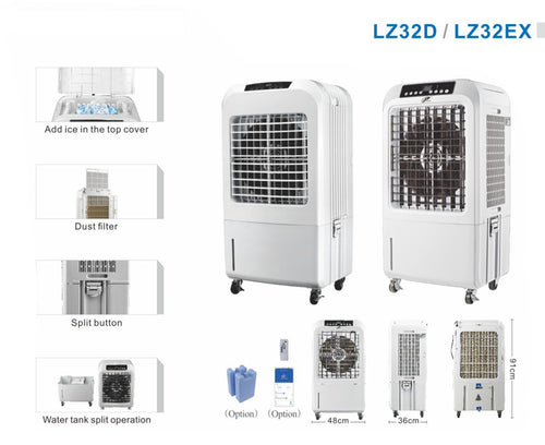 AIR COOLER-Airflow 3200m³/h—Grad